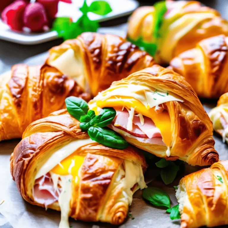 Ham And Cheese Croissant