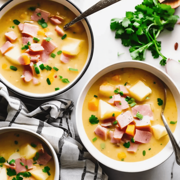Ham And Potato Soup