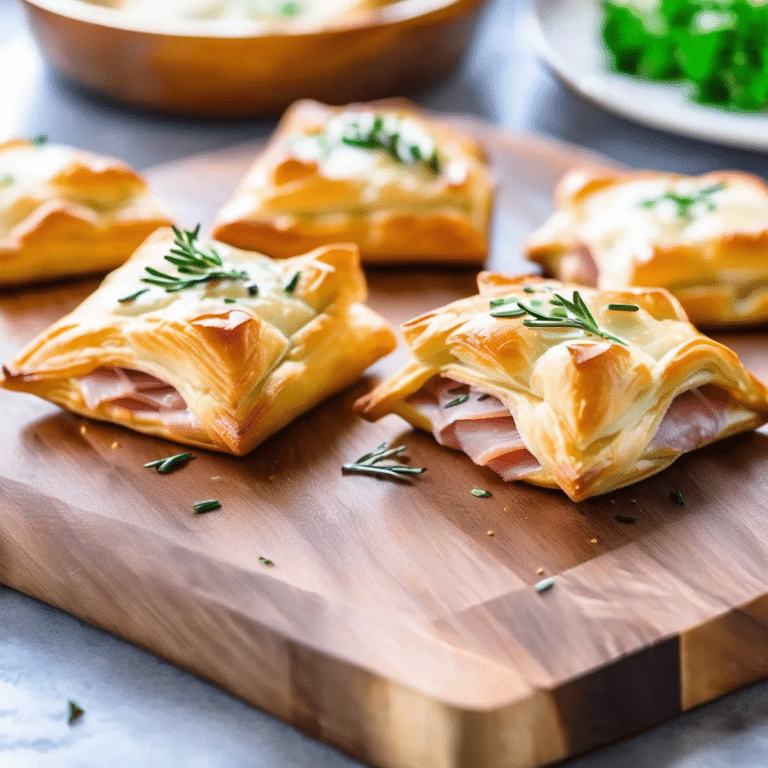 Ham & Brie Pastries