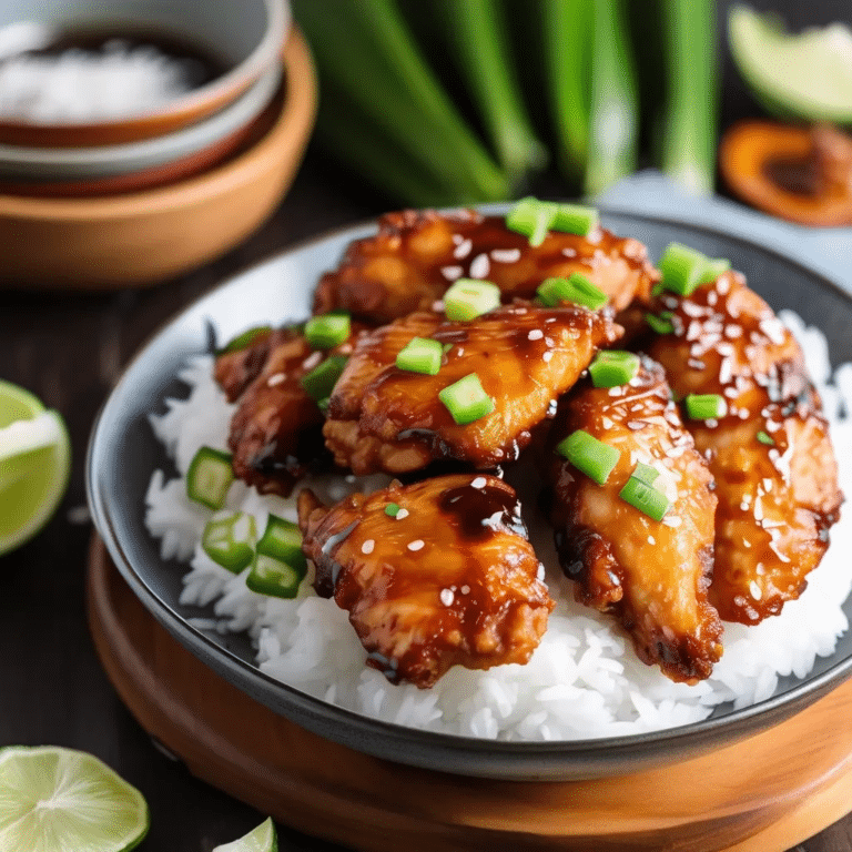 Hawaiian Mochiko Chicken