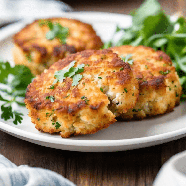 Heavenly Crab Cakes