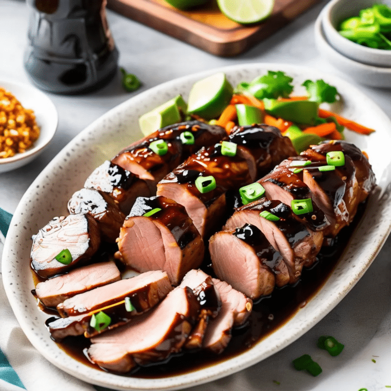 Hoisin Pork Tenderloin