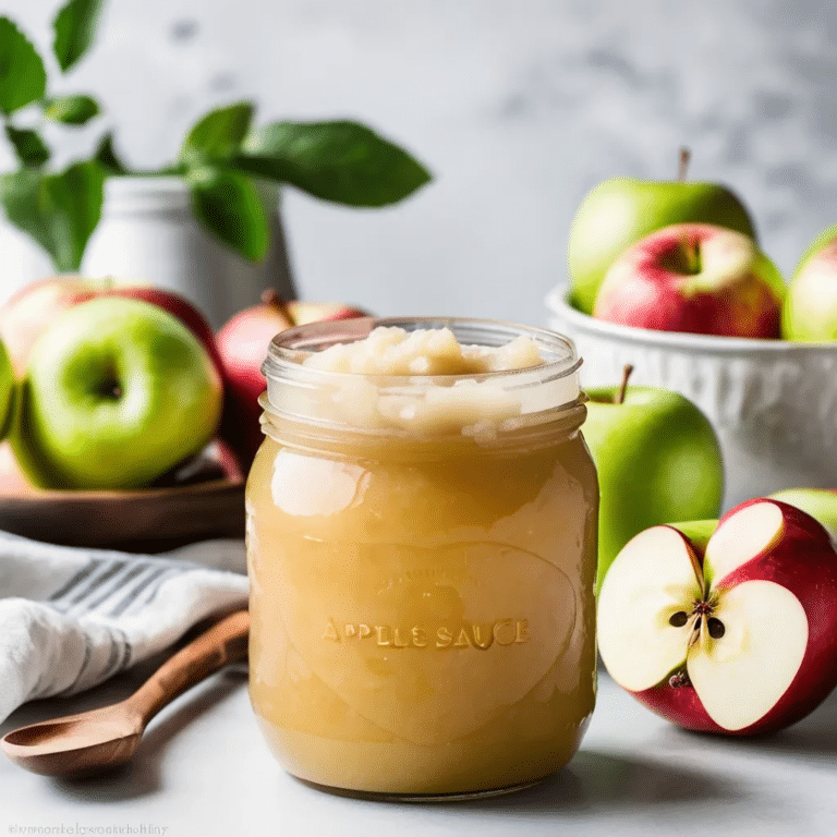 Homemade Applesauce