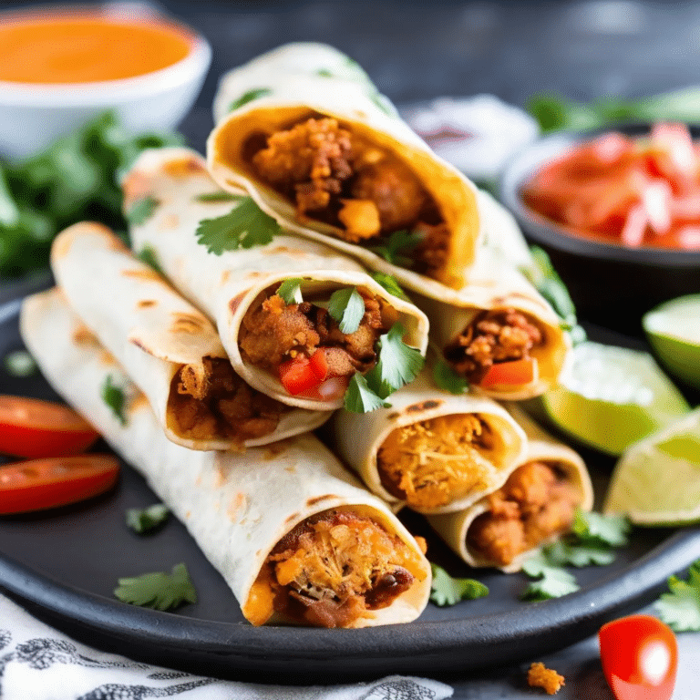 Homemade Taquitos
