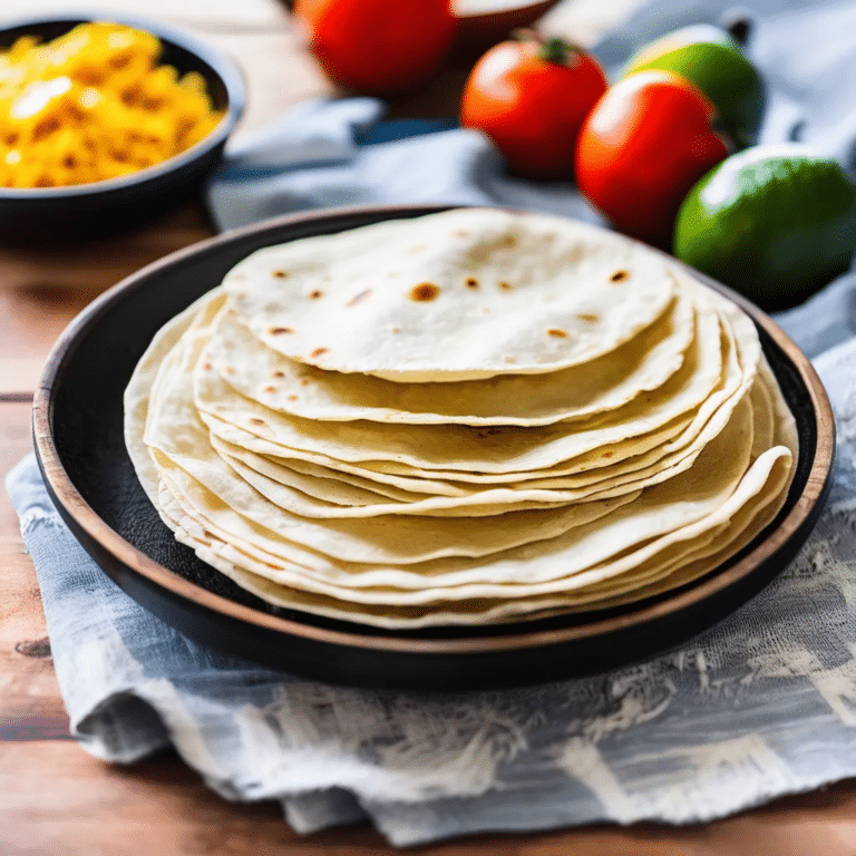 Homemade Tortillas