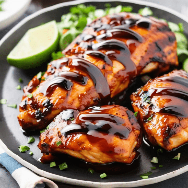 Honey Chipotle Chicken