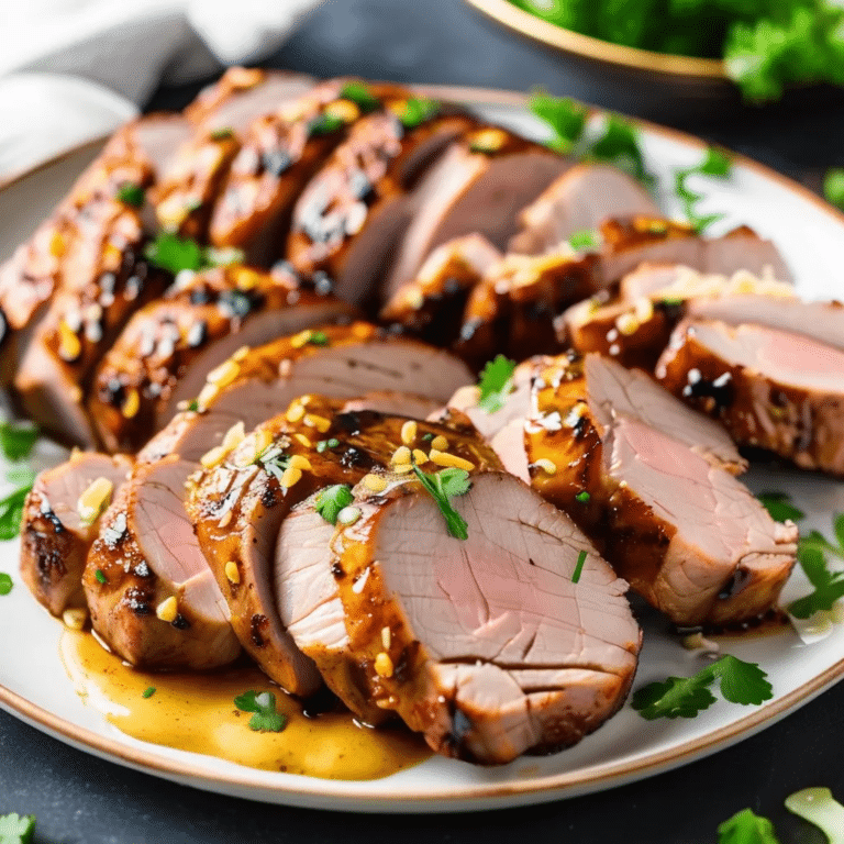 Honey Mustard Pork Tenderloin
