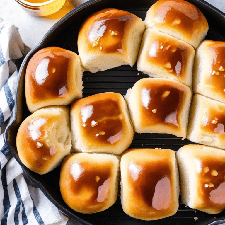 Honey Yeast Rolls