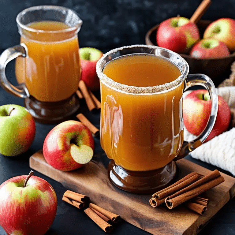Hot Caramel Apple Cider