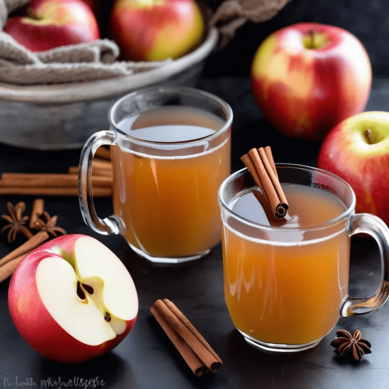 Hot Spiced Apple Cider