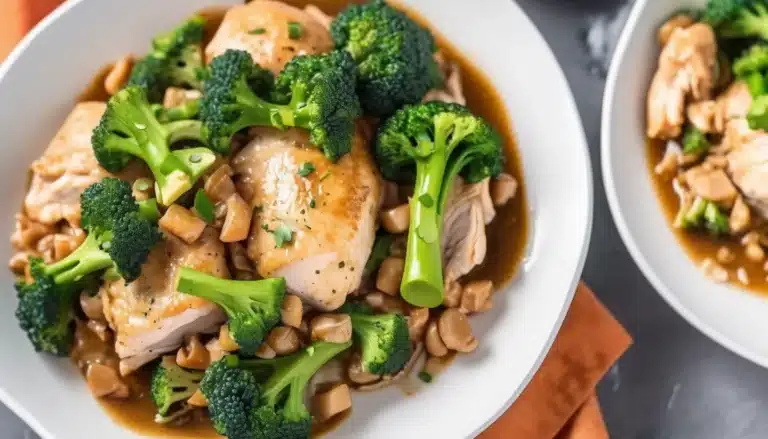 INSTANT POT CHICKEN AND BROCCOLI