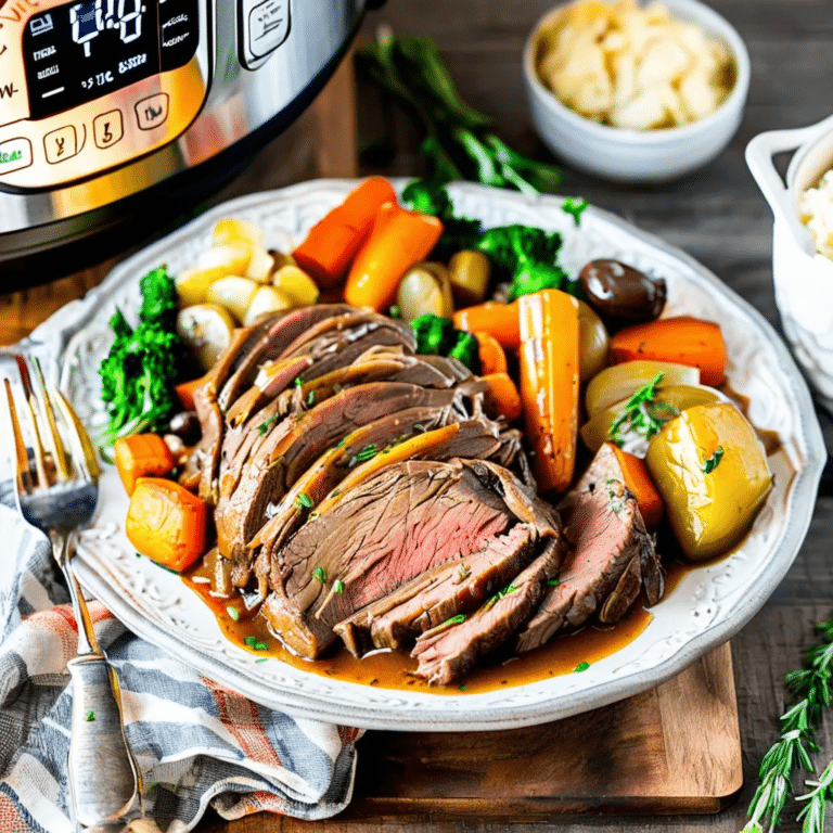 Instant Pot Pot Roast