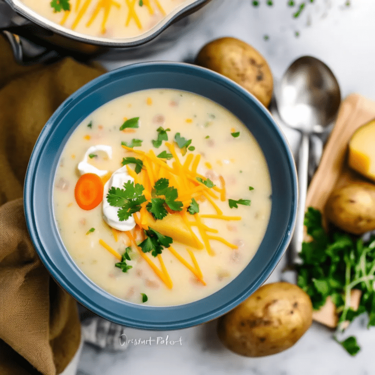 Instant Pot Potato Soup