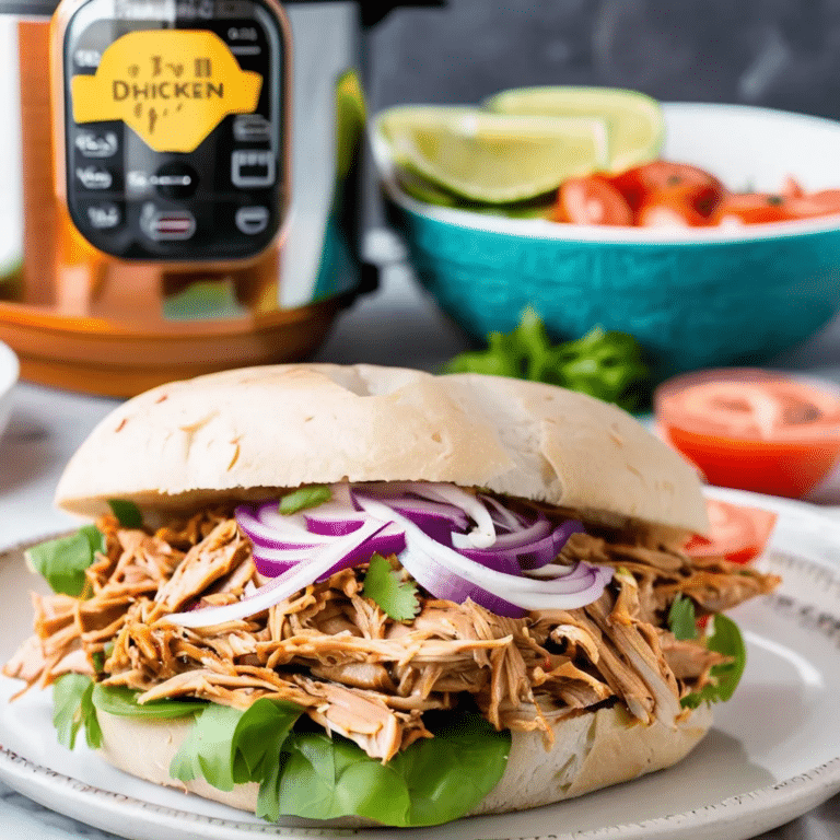 Instant Pot Pulled Chicken