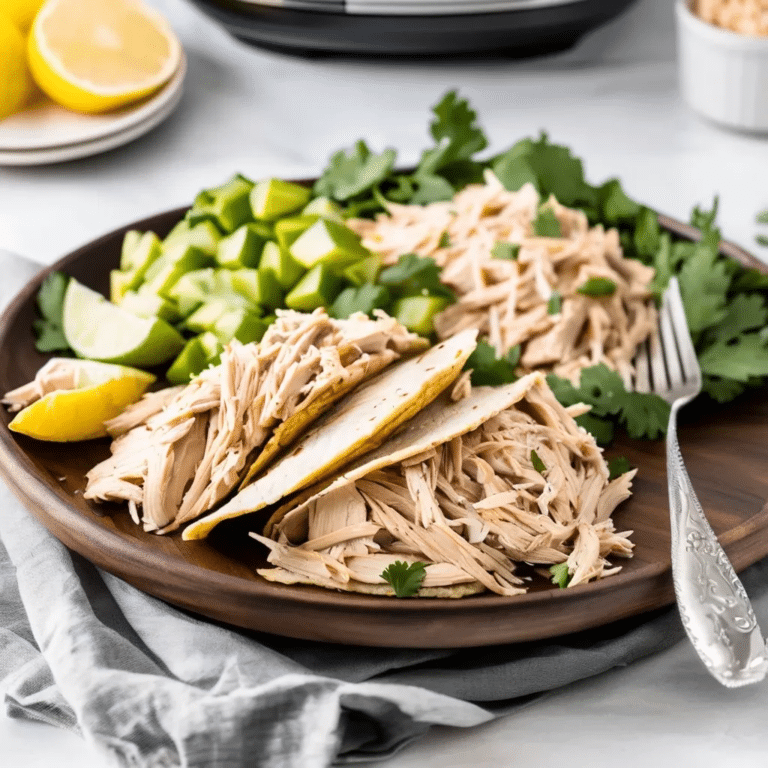 Instant Pot Shredded Chicken