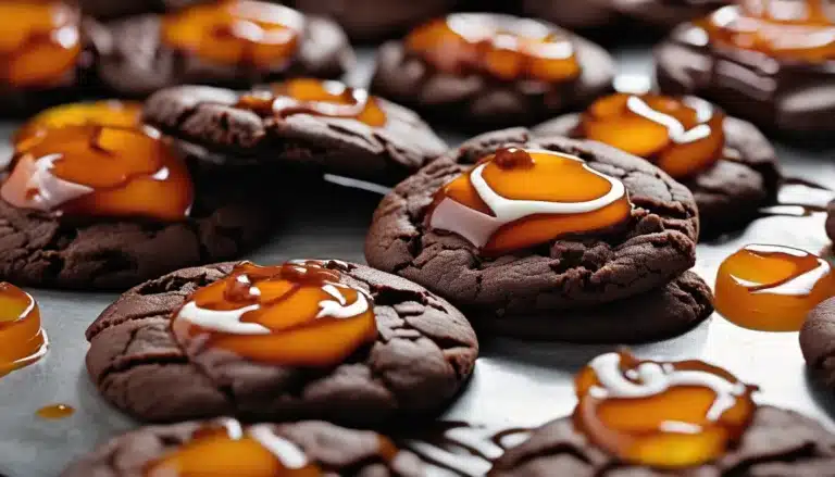 JAMAICAN CHOCOLATE COOKIES WITH CARAMEL CRÈME