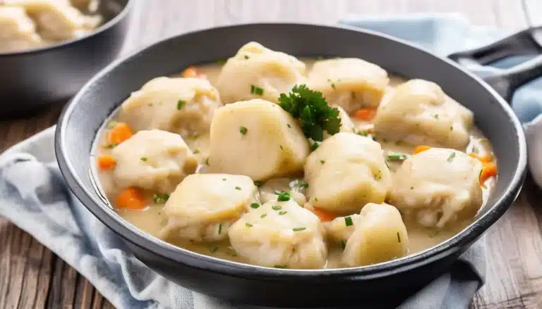 KETO CHICKEN AND DUMPLINGS