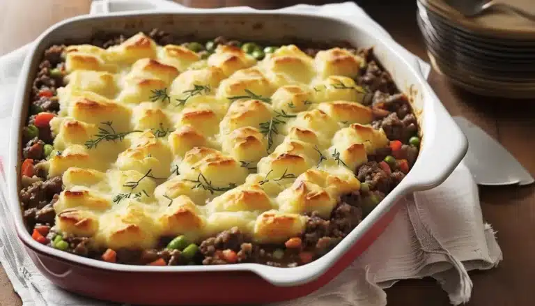 LAMB SHEPHERD’S PIE
