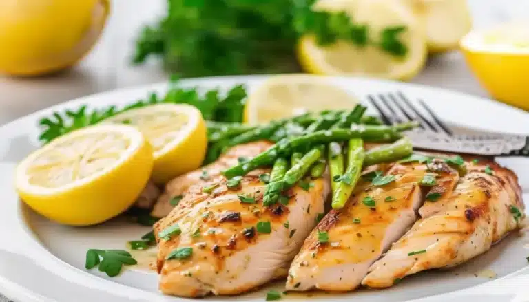 LEMON GARLIC CHICKEN BREASTS
