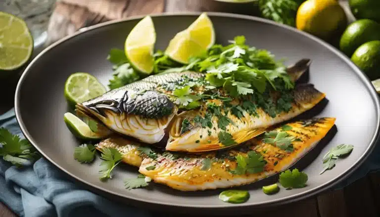 LIME-CILANTRO TILAPIA