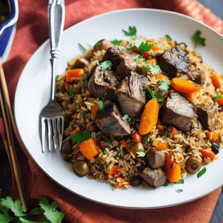 Lamb Pilaf