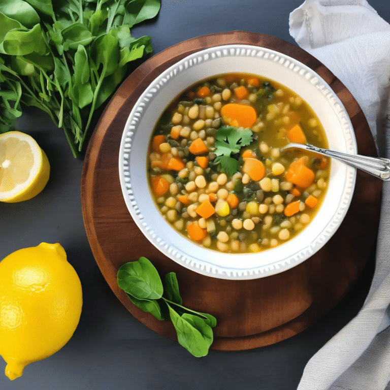 Lemon Lentil Soup