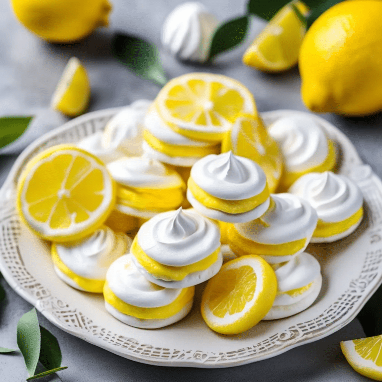 Lemon Meringue Cookies