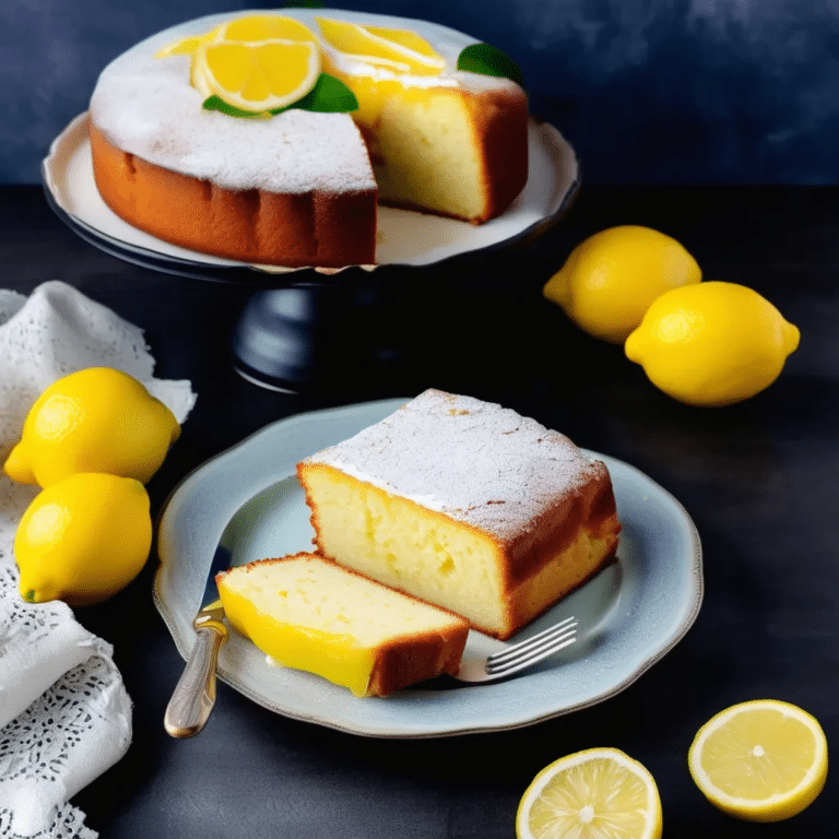 Lemon Yogurt Cake
