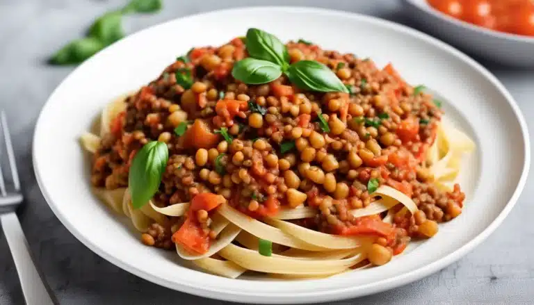 Lentil Bolognese