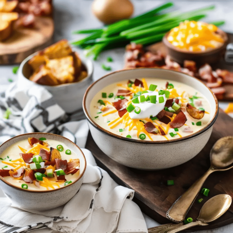 Loaded Baked Potato Soup