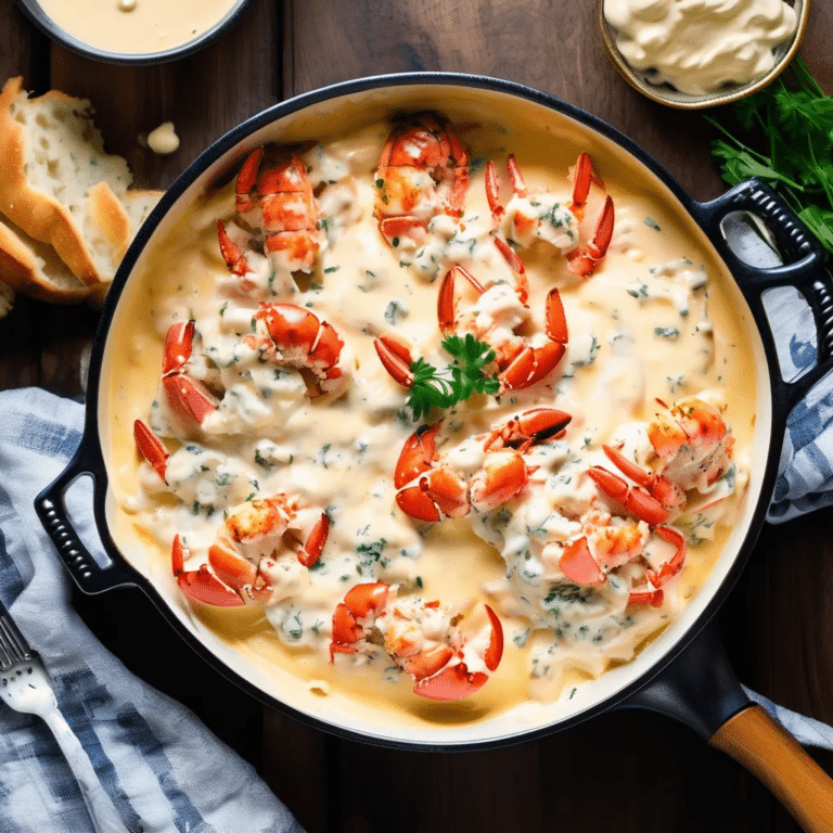 Lobster Mornay Sauce