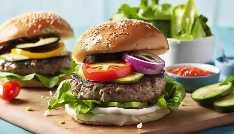 MEDITERRANEAN BURGERS