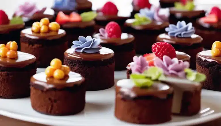 MINI CHOCOLATE CAKES