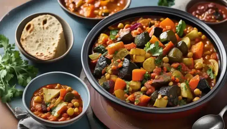MOROCCAN VEGETABLE TAGINE