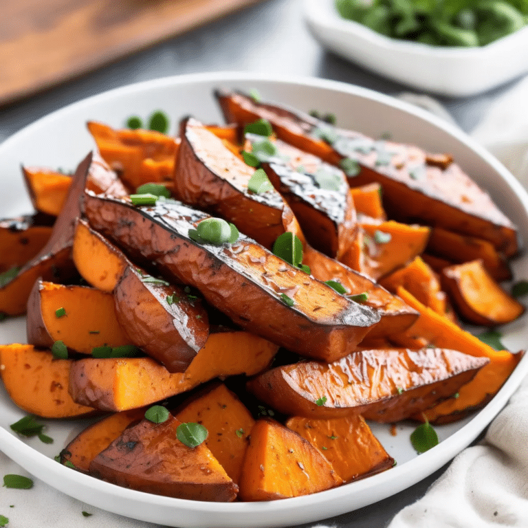 Maple Glazed Sweet Potatoes