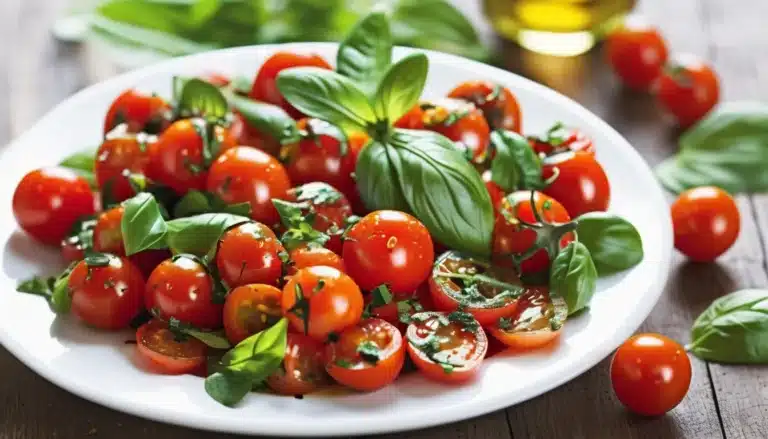 Marinated Cherry Tomato Salad