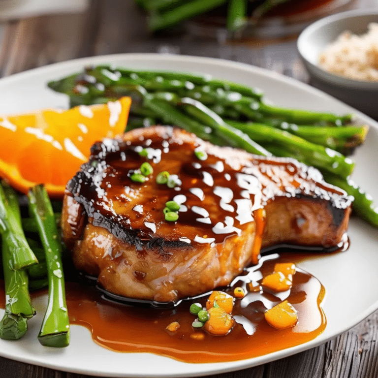 Marmalade Pork Chops