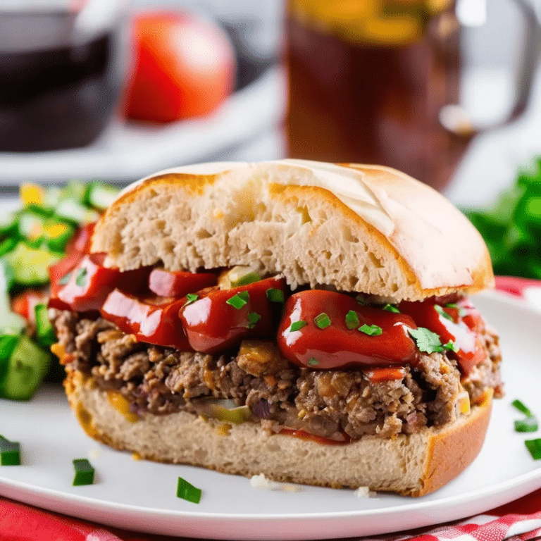 Meatloaf Sandwich