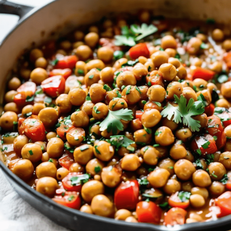 Mediterranean Chickpeas