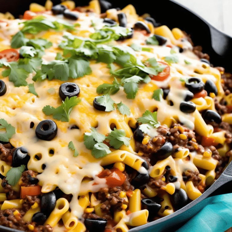 Mexi-Mac Skillet