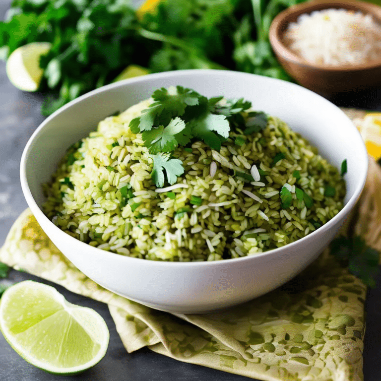 Mexican Green Rice
