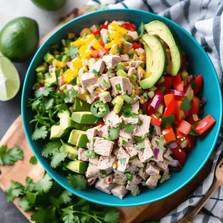 Mexican Tuna Salad