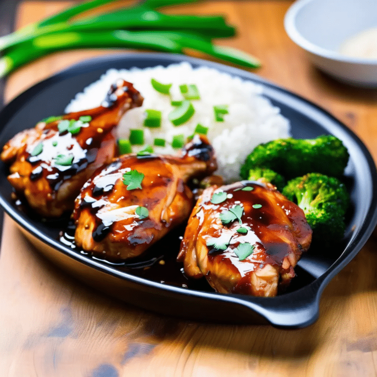 Mildly Sweet Whiskey Chicken