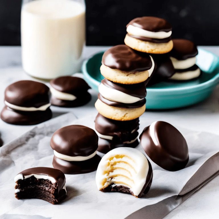 Mini Black And White Cookies