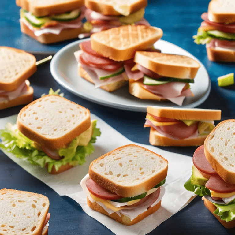 Mini Spam Sandwiches