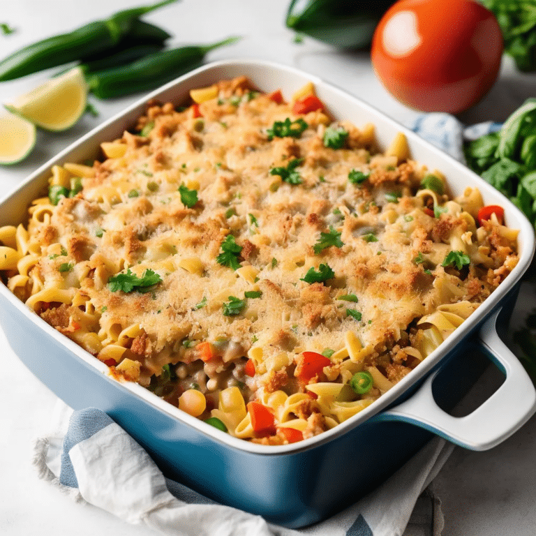 Modern Tuna Casserole