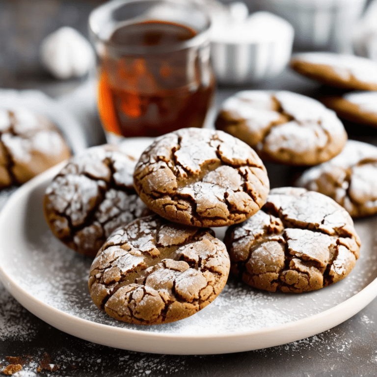 Molasses Crinkles
