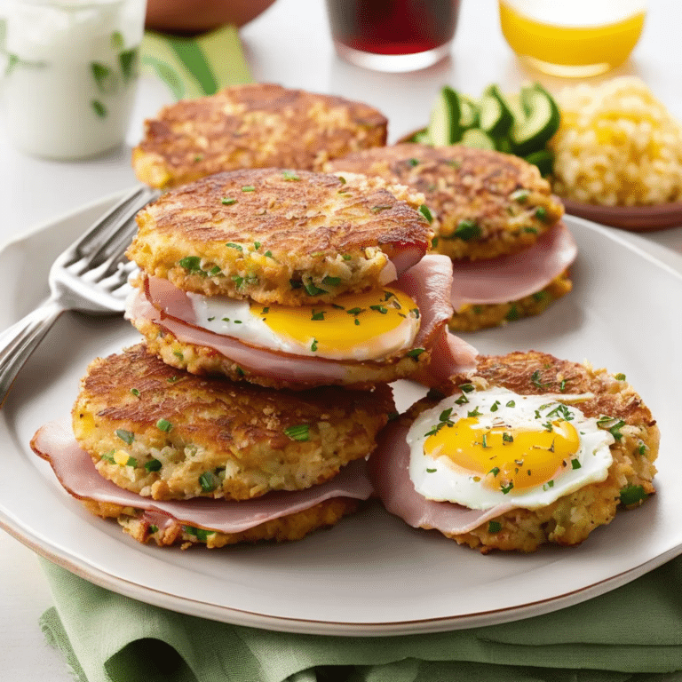 No-Fuss Ham Patties