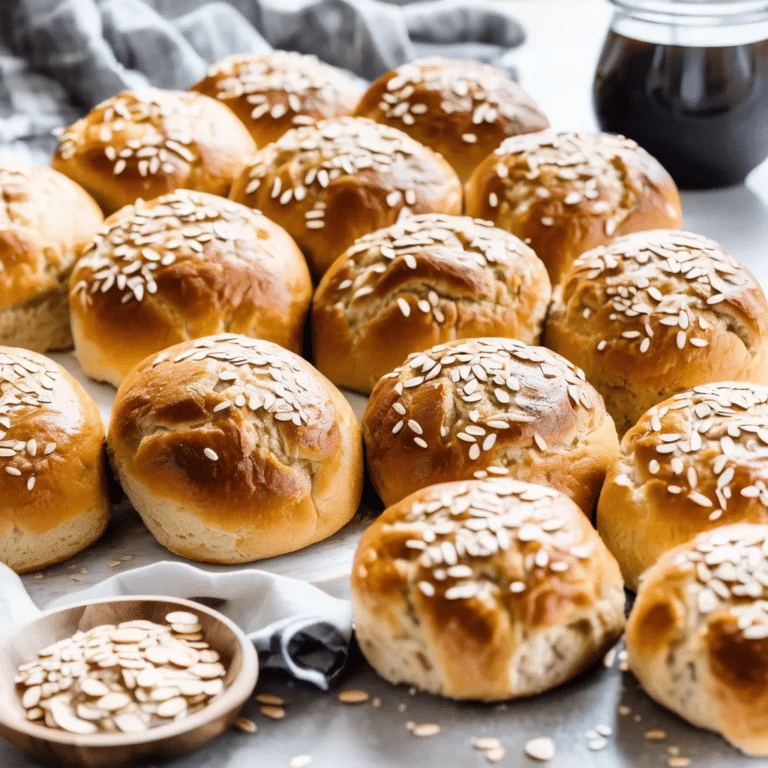 Oatmeal Dinner Rolls
