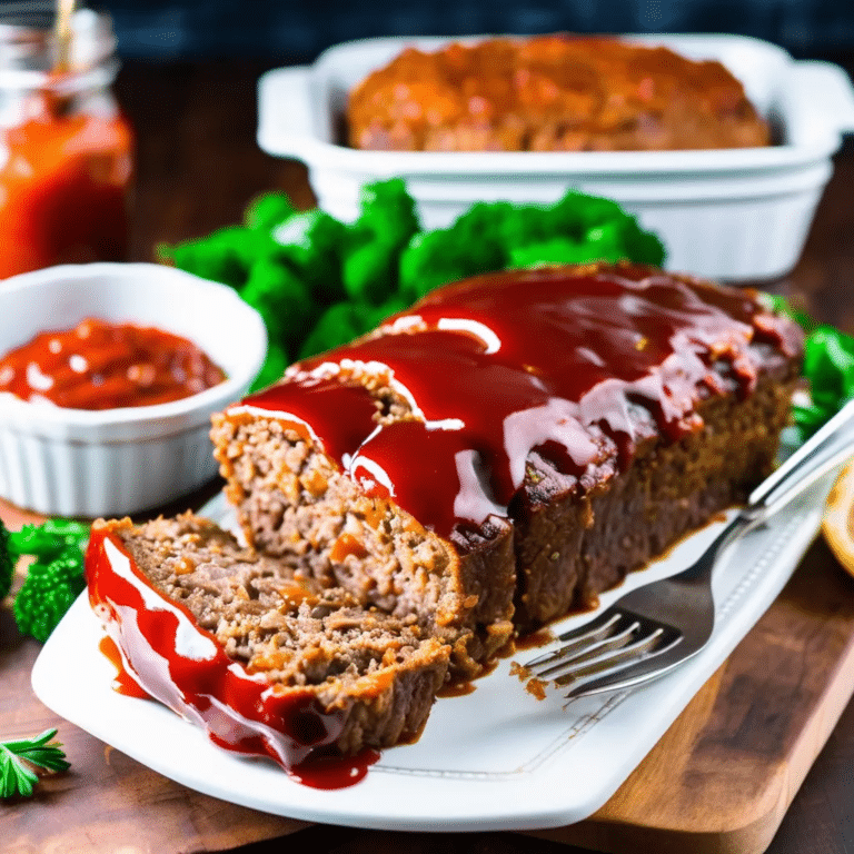 Old Fashioned Ozarks Meatloaf